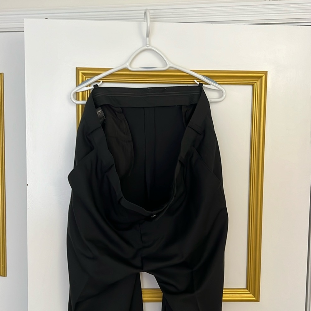 Black Arrow Dress Pants